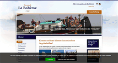 Desktop Screenshot of laboheme.hollandsail.de